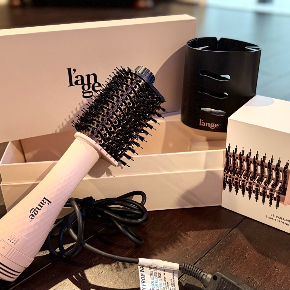 Lange Pink Hair Brush Dryer
